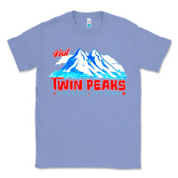 Colony Blue visit twin peaks Classic Tee - artisFamous