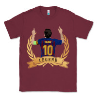 Burgundy Messi The Legend Classic Tee - artisFamous