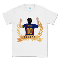 White Messi The Legend Classic Tee - artisFamous