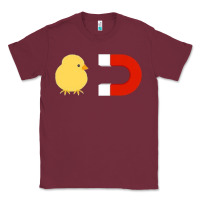 Burgundy chick magnet Classic Tee - artisFamous