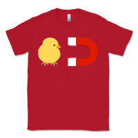 Red chick magnet Classic Tee - artisFamous