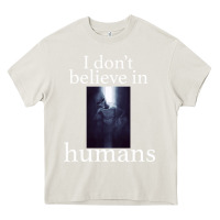 Cream I don't believe i̇n humans Heavy Core Tee - Bettercallsaul