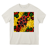 Cream african colors pattern Heavy Core Tee - BundleAndBundleShop