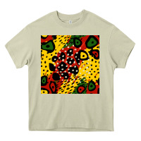 Mossy african colors pattern Heavy Core Tee - BundleAndBundleShop