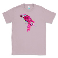 Lilac pink parrot T-shirts Classic Tee - artisFamous