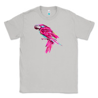 Moon Dust pink parrot T-shirts Classic Tee - artisFamous