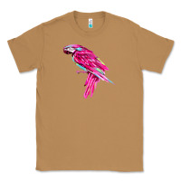 Toasted Coconut pink parrot T-shirts Classic Tee - artisFamous