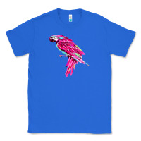 True Royal pink parrot T-shirts Classic Tee - artisFamous