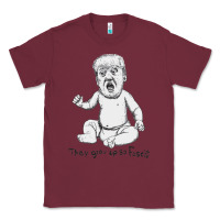 Burgundy baby trump Classic Tee - artisFamous
