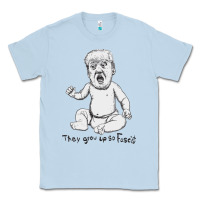 Dusty Blue baby trump Classic Tee - artisFamous