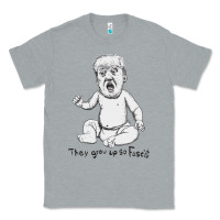 Heather Grey baby trump Classic Tee - artisFamous