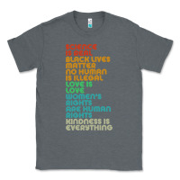 Charcoal Heather vintage, retro science is real, black lives matter Classic Tee - artisFamous