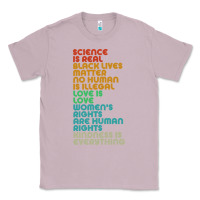 Lilac vintage, retro science is real, black lives matter Classic Tee - artisFamous