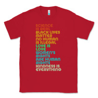 Red vintage, retro science is real, black lives matter Classic Tee - artisFamous