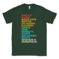 Sports Green vintage, retro science is real, black lives matter Classic Tee - artisFamous