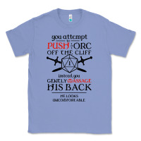 Colony Blue tabletop rpg d20 orc massage critical failure Classic Tee - artisFamous