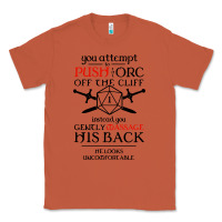 Copper tabletop rpg d20 orc massage critical failure Classic Tee - artisFamous