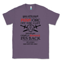 Lavender tabletop rpg d20 orc massage critical failure Classic Tee - artisFamous