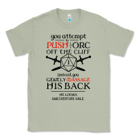 Matcha tabletop rpg d20 orc massage critical failure Classic Tee - artisFamous