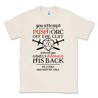 Natural tabletop rpg d20 orc massage critical failure Classic Tee - artisFamous
