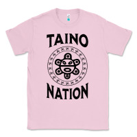 Bubblegum Pink white taino nation coqui sun boricua taino Classic Tee - artisFamous
