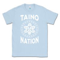 Dusty Blue white taino nation coqui sun boricua taino Classic Tee - artisFamous