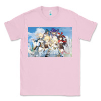 Bubblegum Pink Genshin Impact Classic Tee - artisFamous