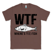 Chestnut wtf where's the fish Classic Tee - artisFamous