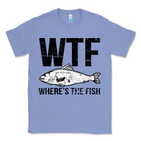 Colony Blue wtf where's the fish Classic Tee - artisFamous