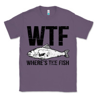 Lavender wtf where's the fish Classic Tee - artisFamous