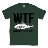 Sports Green wtf where's the fish Classic Tee - artisFamous