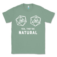 Sage yes they're natural 20 dice funny rpg gamer Classic Tee - artisFamous