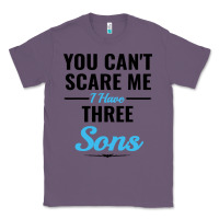 Lavender you can't scare me i have three sons Classic Tee - artisFamous