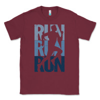 Burgundy Run Running | for Runners Classic Tee - artisFamous