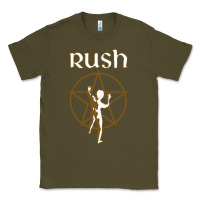 Army Green rush starman Classic Tee - artisFamous