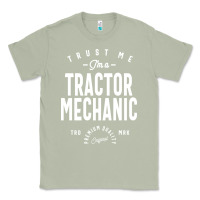 Matcha Tractor Mechanic Gift Funny Job Title Profession Birthday Idea Classic Tee - artisFamous