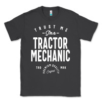 Smoke Tractor Mechanic Gift Funny Job Title Profession Birthday Idea Classic Tee - artisFamous