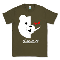 Army Green dangan ronpa  monokuma Classic Tee - artisFamous