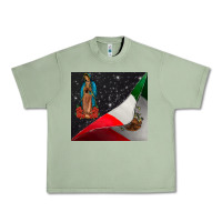 Oil Green our lady graduap Urban Heavy Tee - CowhideDigitalArt