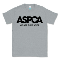 Heather Grey aspca we are their voice Classic Tee - artisFamous