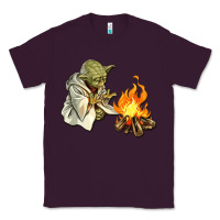 Plum Yoda is warming up Classic Tee - artisFamous
