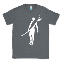 Charcoal Heather Surf Classic Tee - artisFamous