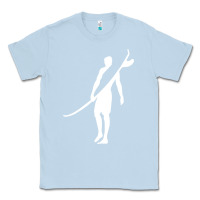 Dusty Blue Surf Classic Tee - artisFamous