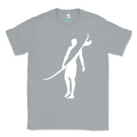 Heather Grey Surf Classic Tee - artisFamous