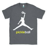 Charcoal Heather funny pickleball Classic Tee - artisFamous