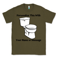 Army Green toilet Classic Tee - artisFamous