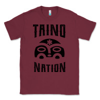 Burgundy Taino Nation Gift Puerto Rico Classic Tee - artisFamous