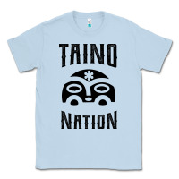 Dusty Blue Taino Nation Gift Puerto Rico Classic Tee - artisFamous