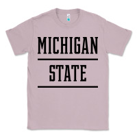 Lilac Michigan MI State vintage Athletic Style Classic Tee - artisFamous