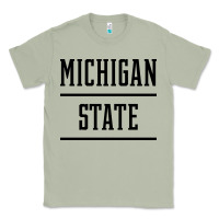 Matcha Michigan MI State vintage Athletic Style Classic Tee - artisFamous